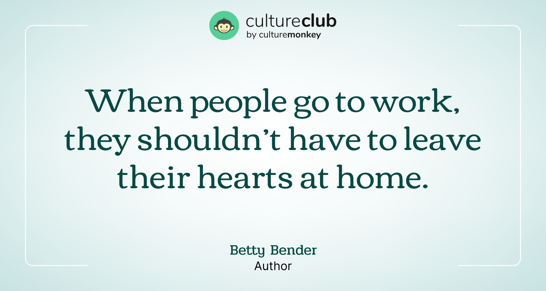 Betty Bender on Human Workplaces