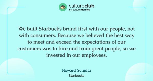 Howard Schultz on People-first Organizations