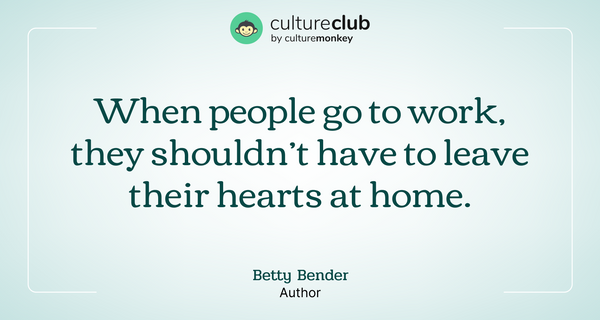 Betty Bender on Human Workplaces
