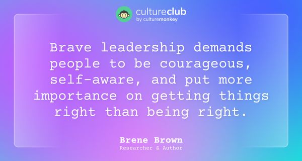 Brene Brown on Leadership