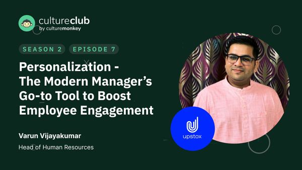 S02 E07: Personalization - The Modern Manager’s Go-to Tool to Boost Employee Engagement