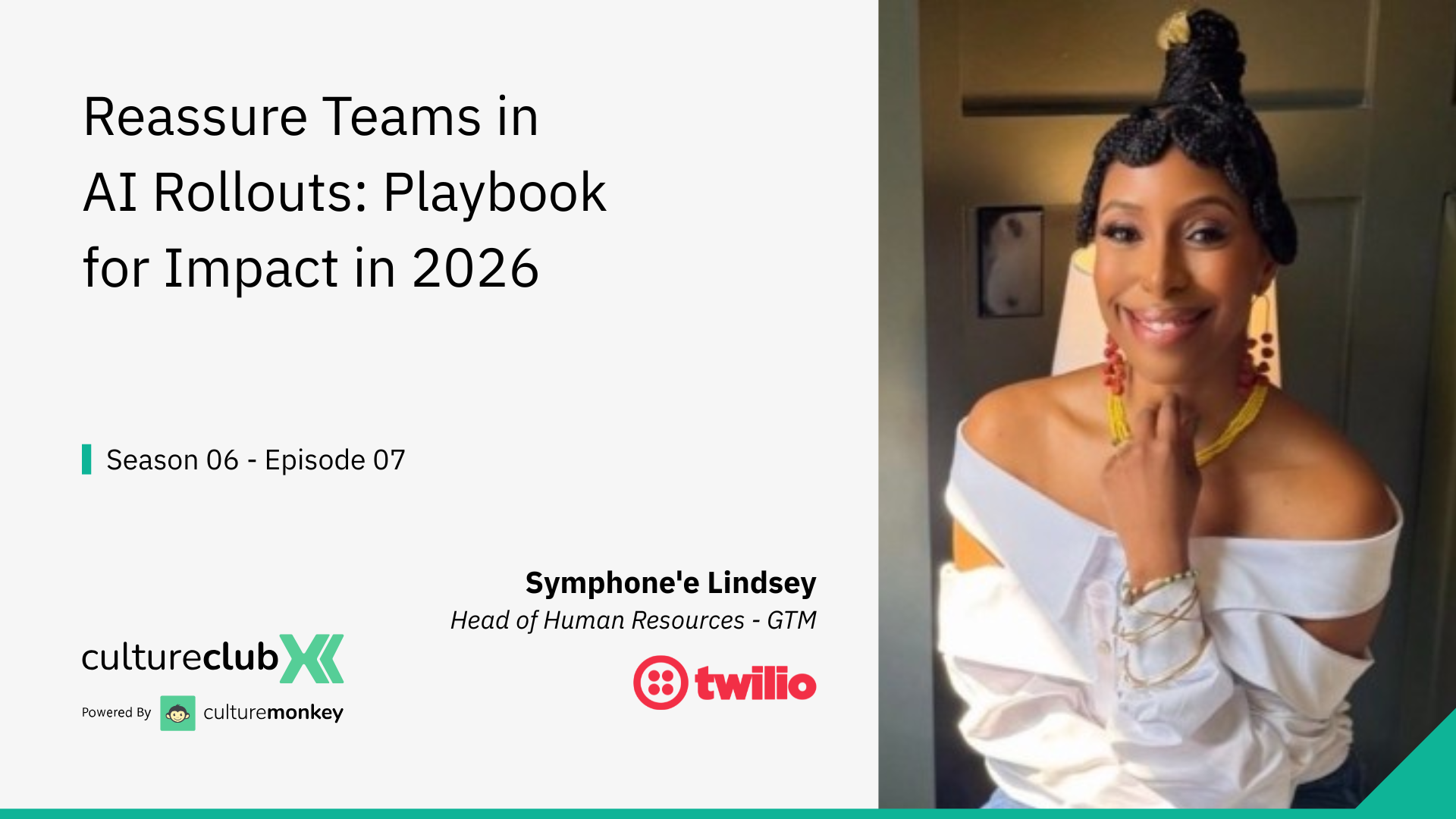 S06 E07: Reassure Teams in AI Rollouts - Playbook for Impact in 2026