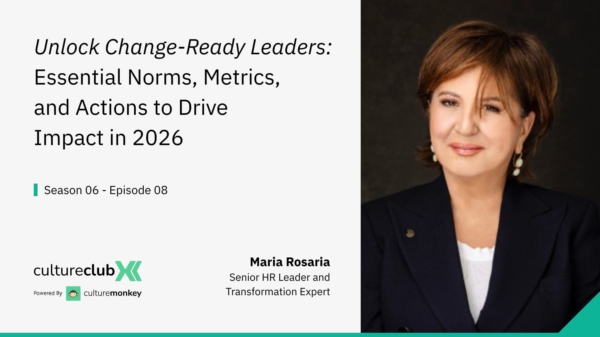 S06 E08: Unlock Change-Ready Leaders - Essential Norms, Metrics, and Actions in 2026
