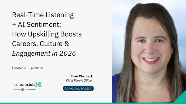 S06 E01: How upskilling boosts careers, culture & engagement in 2026