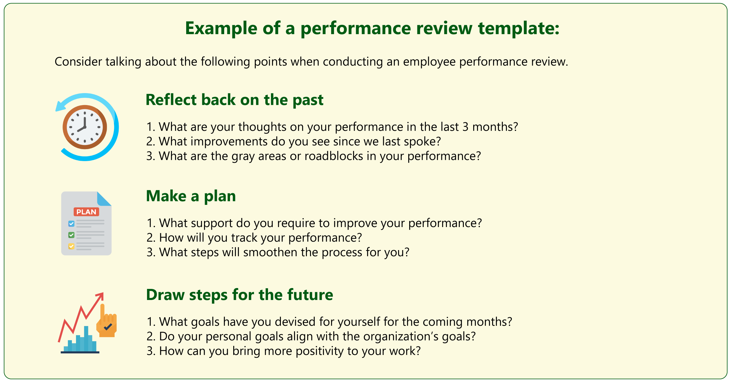 performance review template