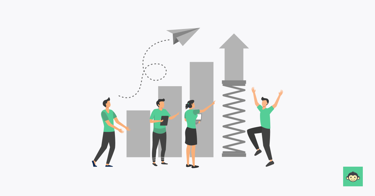 individual development plan examples for business professionals Happy employees after achieving something big