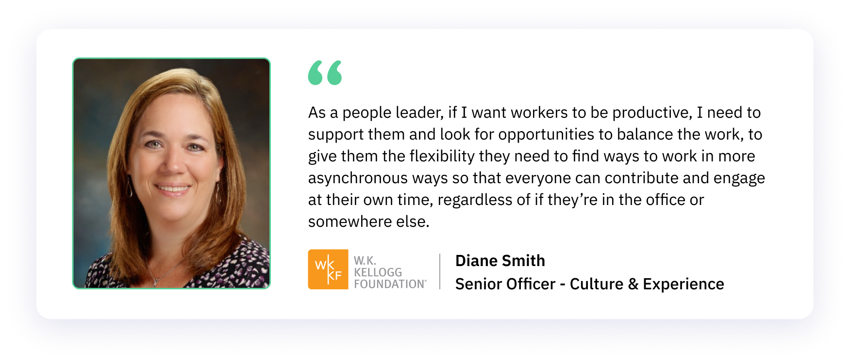 Diane Smith, Senior Office - Culture & Experience