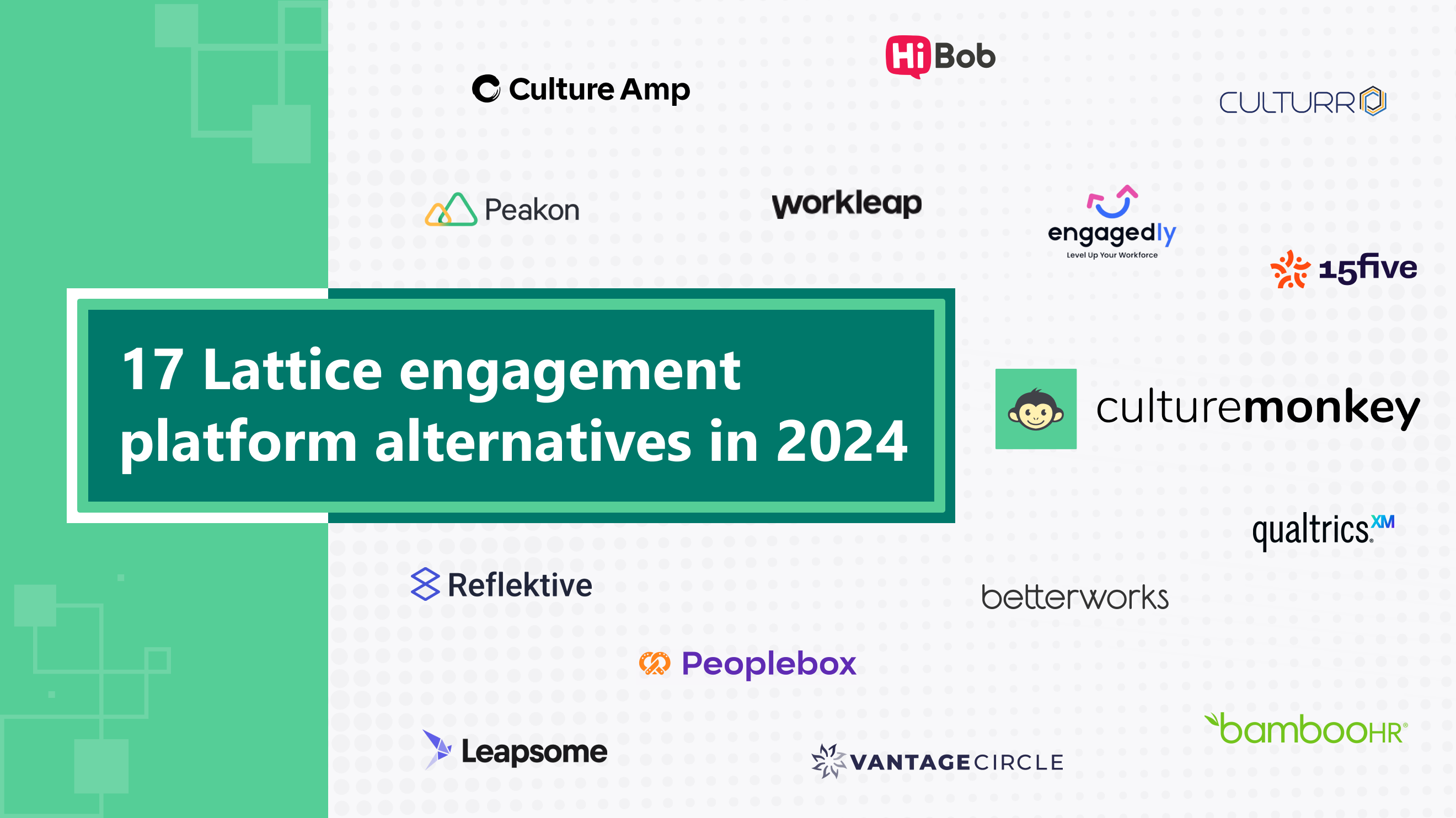17 Lattice engagement platform alternatives in 2024