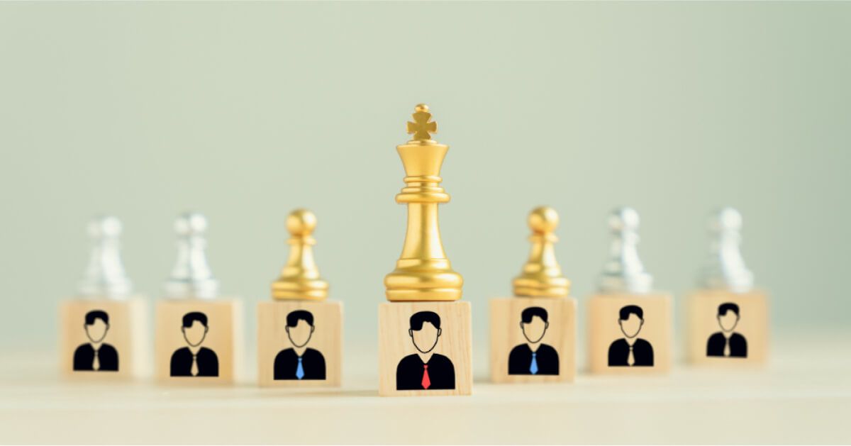 Employees in a hierarchy