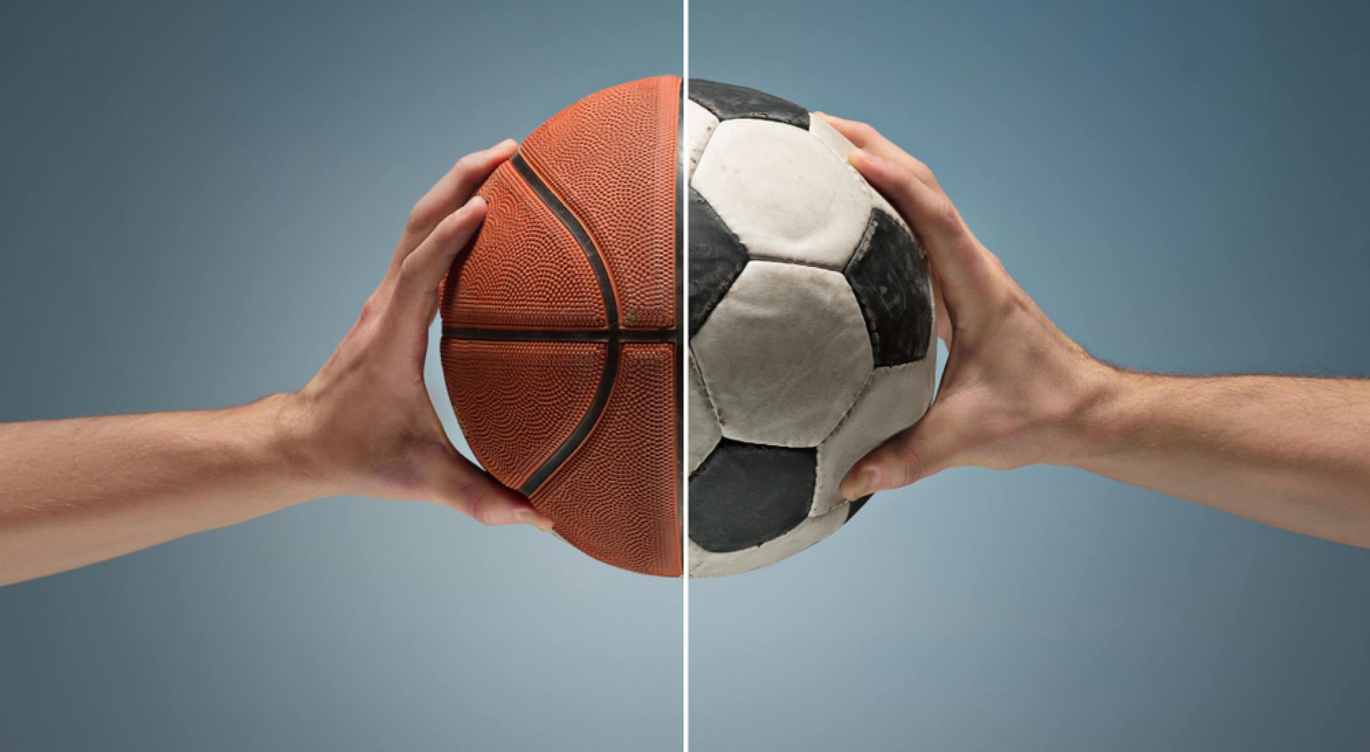 Basketball and football