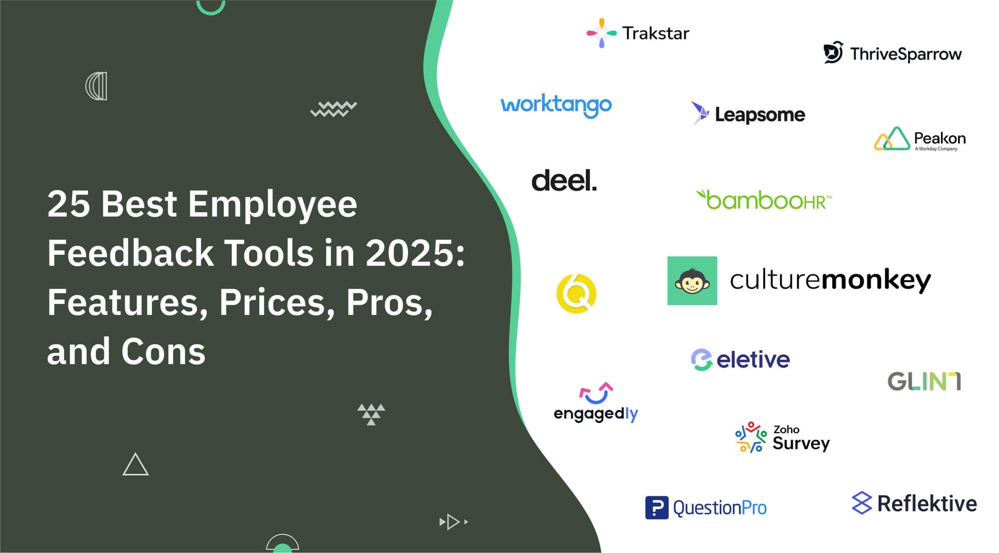 25 Best employee feedback tools and  apps in 2025: Features, prices, pros, and cons