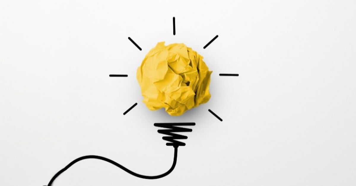A light bulb concept