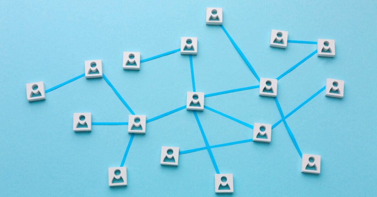Employee networking concept