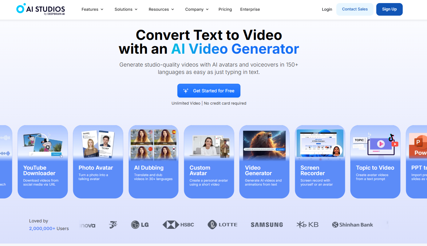 AI Studios by DeepBrain AI