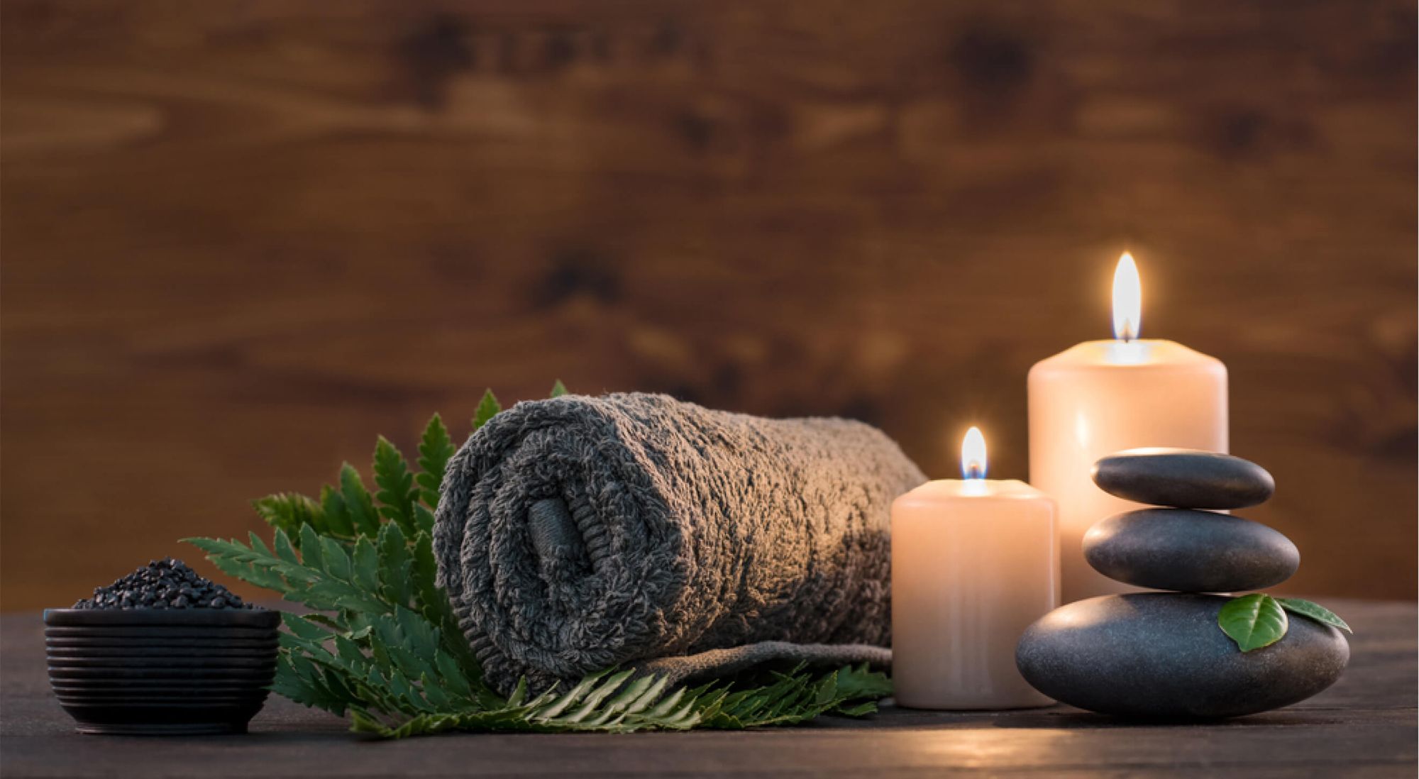 Very relaxing spa setup
