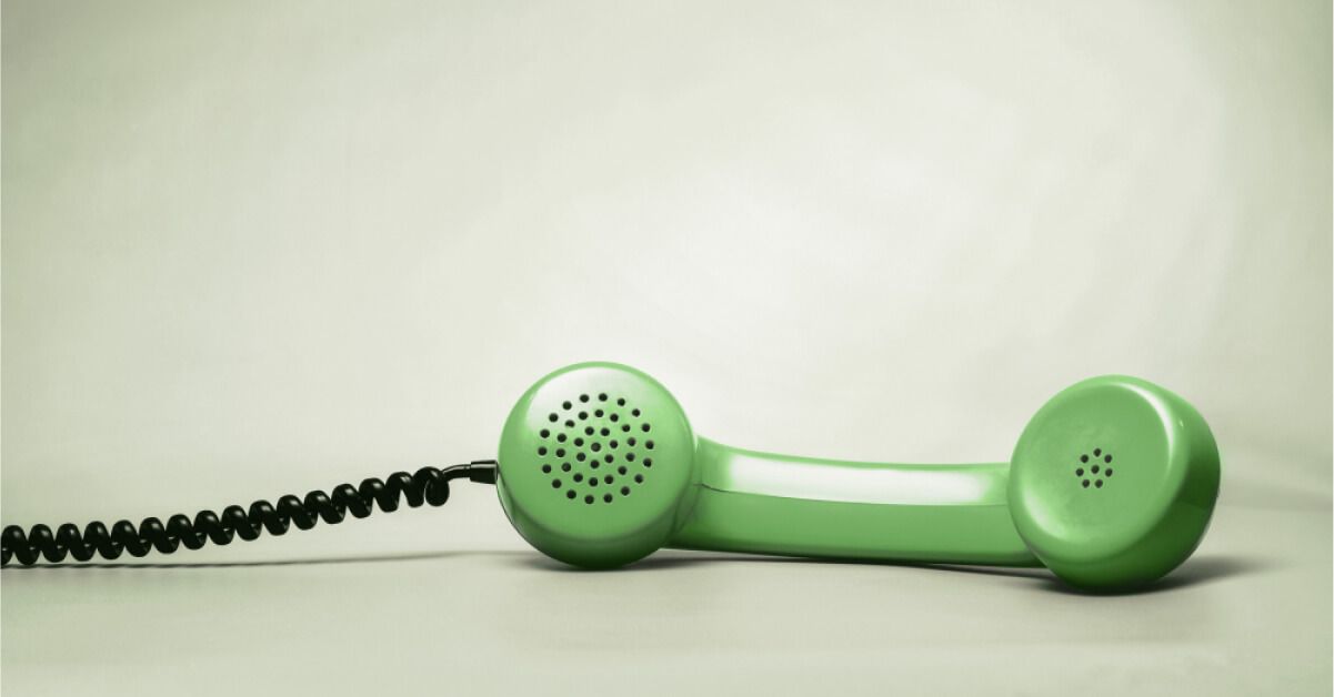 A telephone receiver