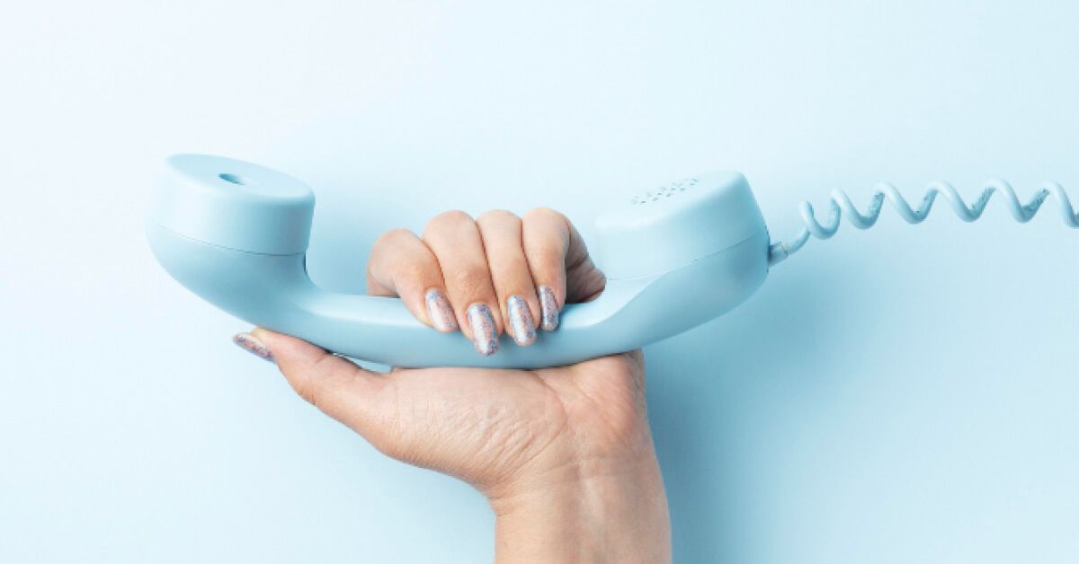 A telephone receiver