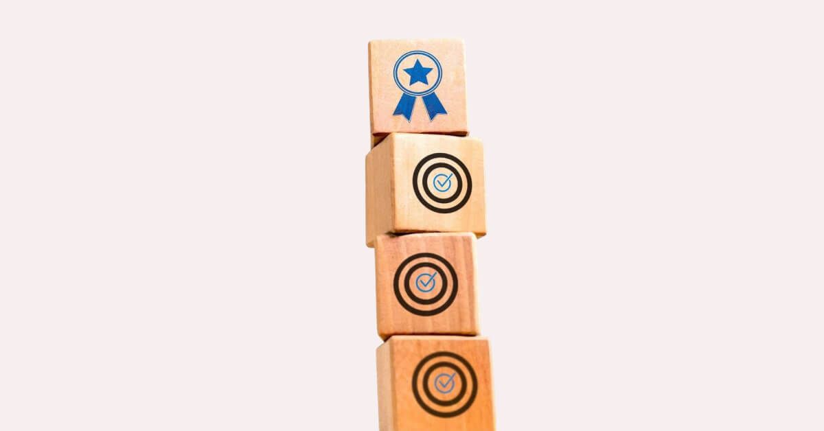 Small wooden blocks