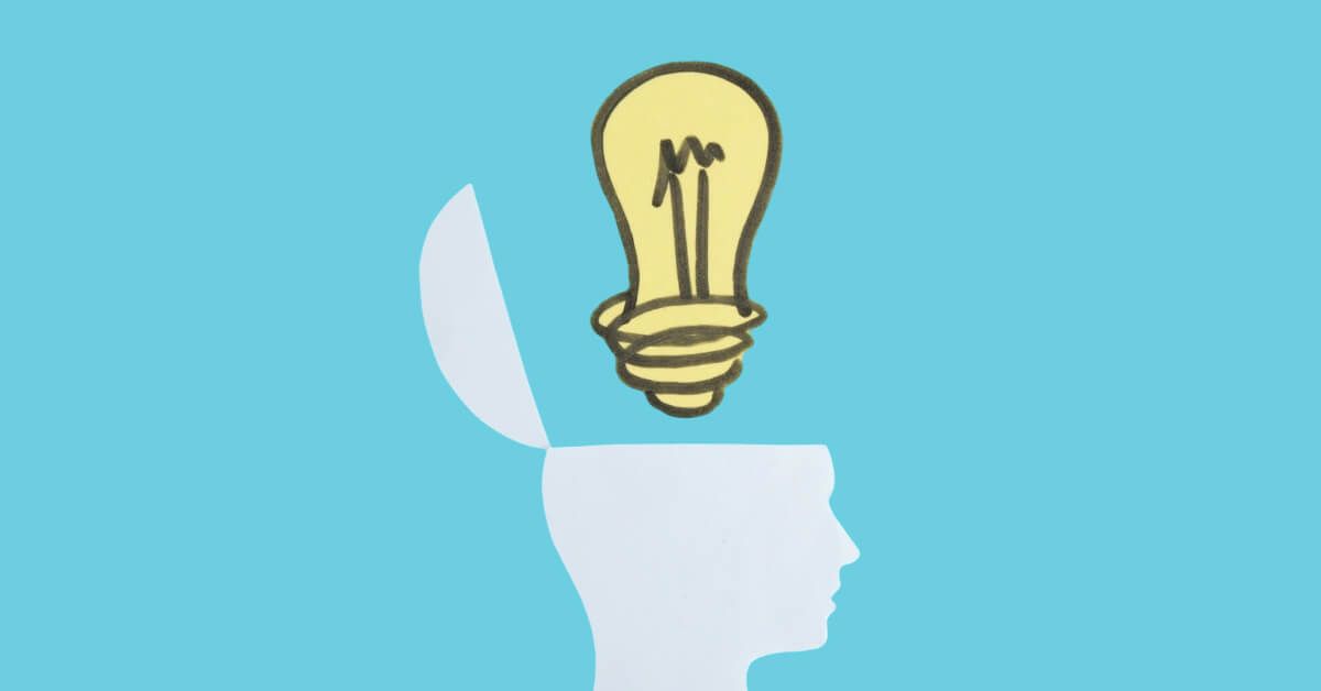 A light bulb concept