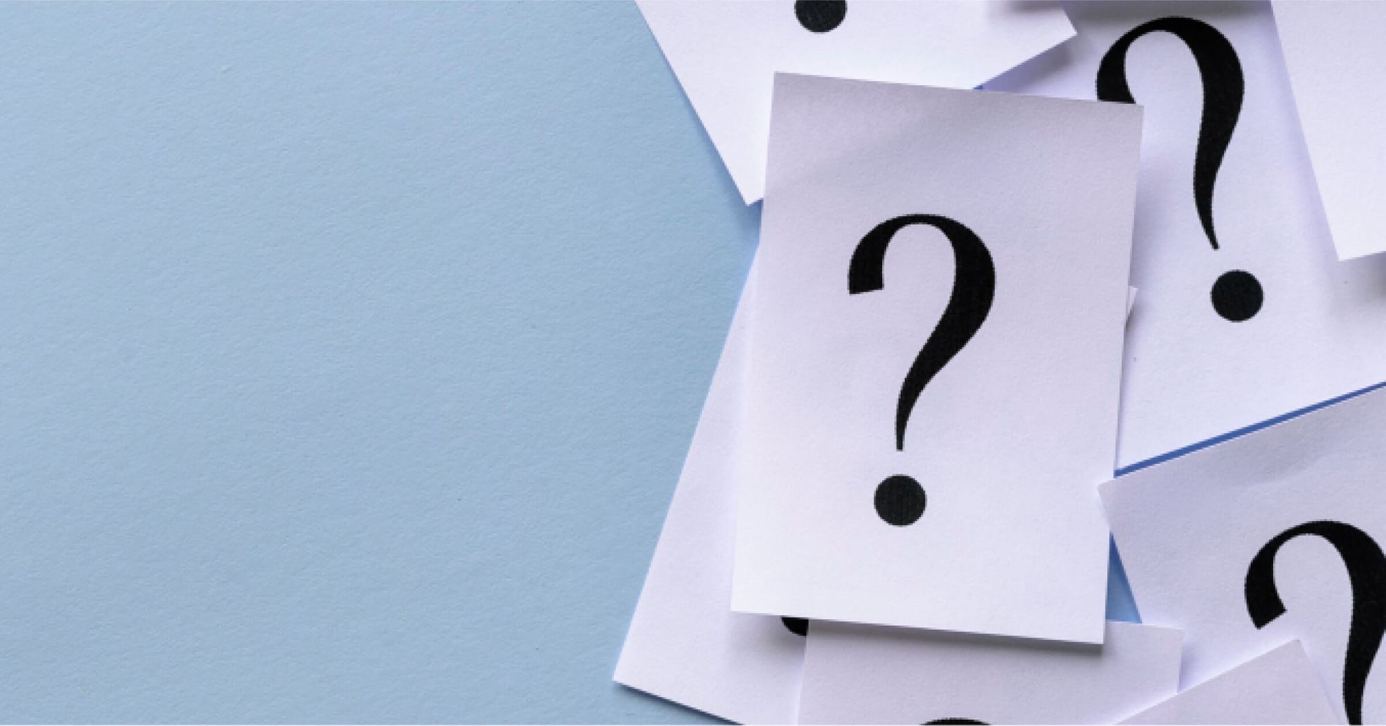 Question marks