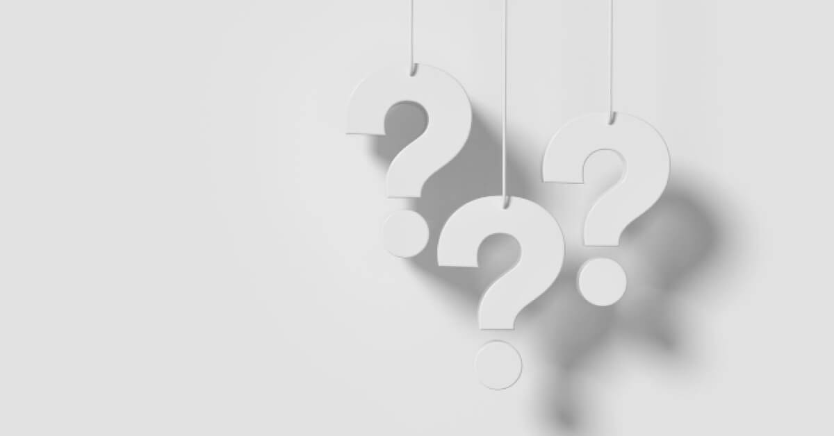 Question marks