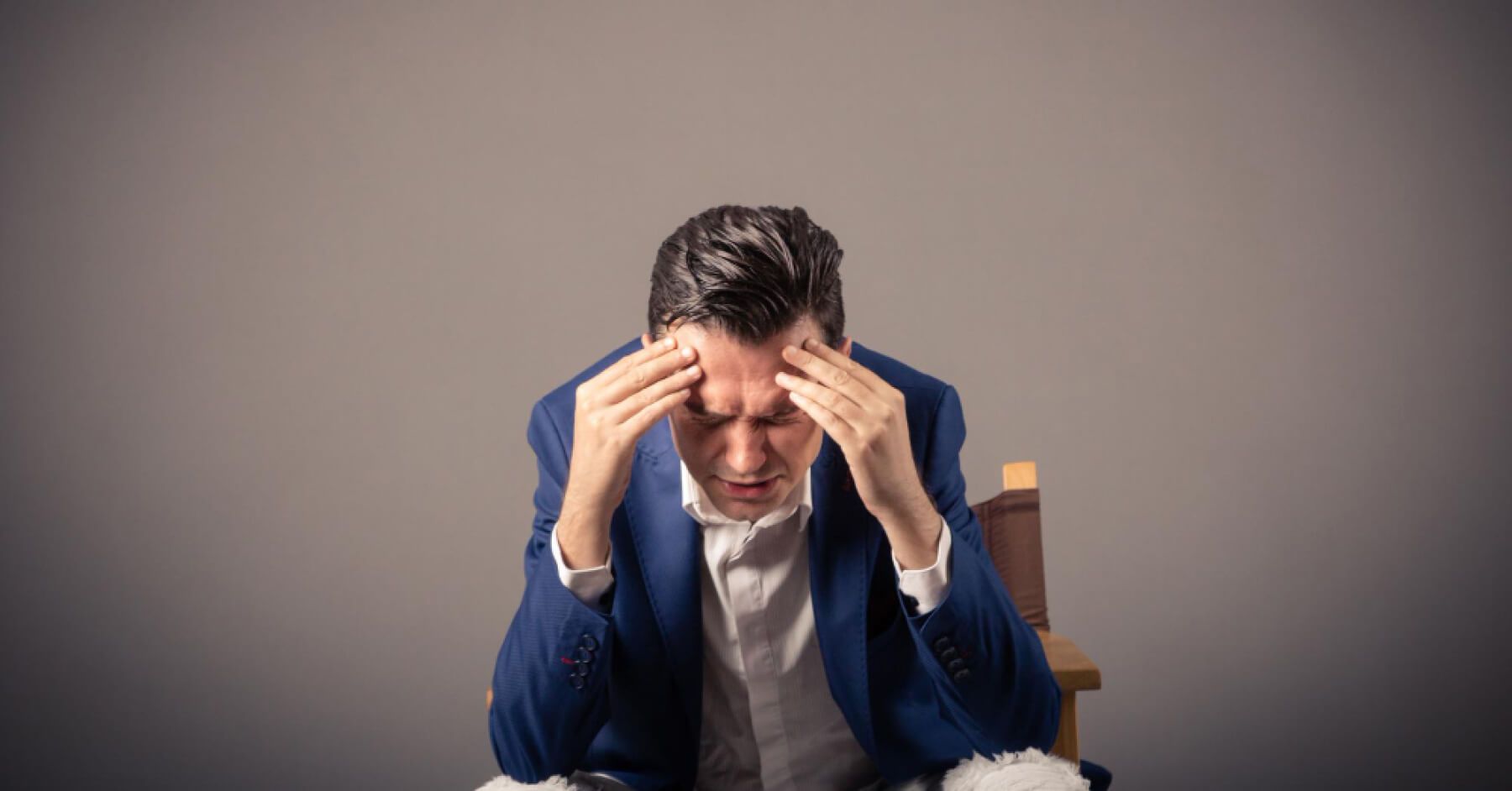 Stressed out employee