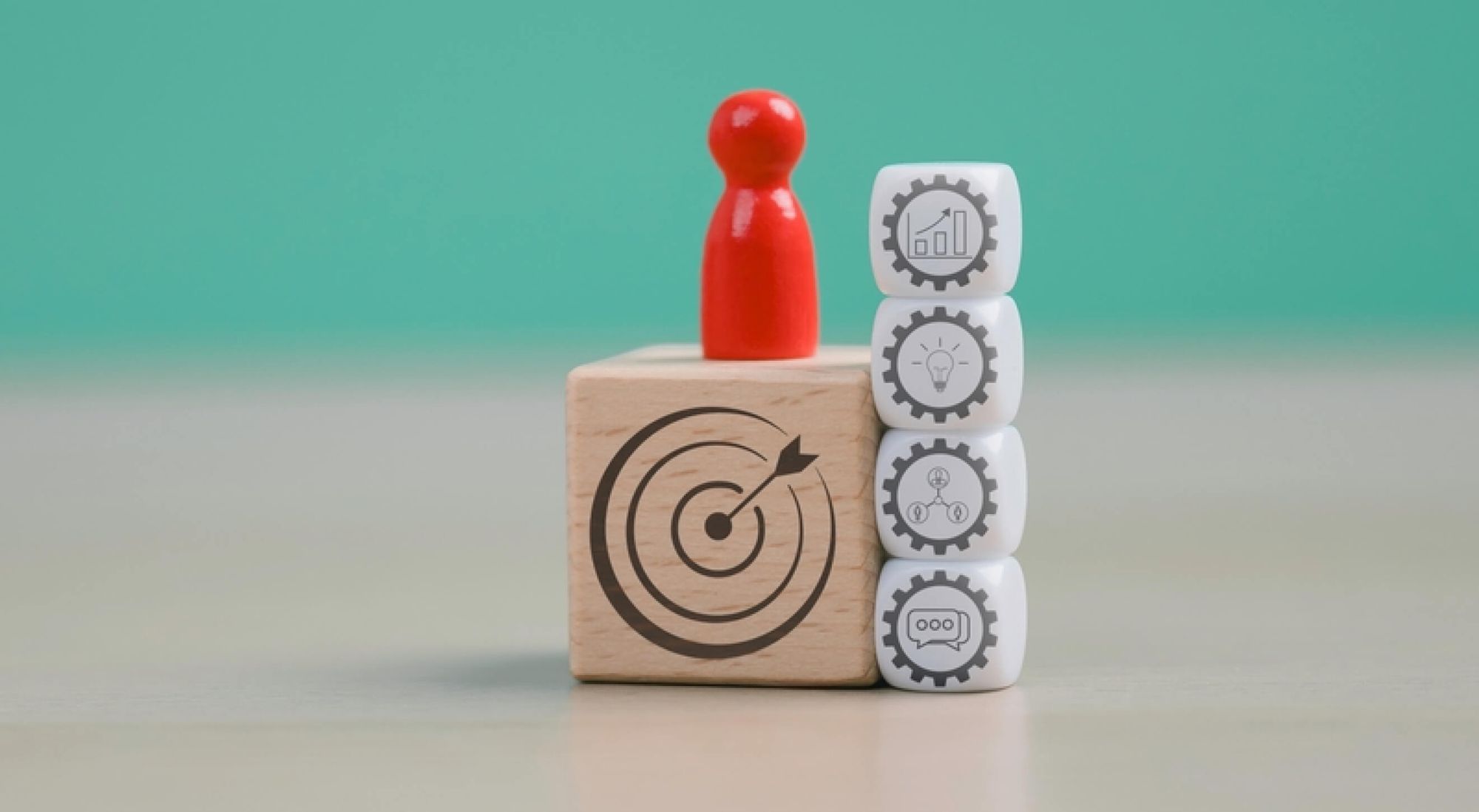Wooden blocks and strategy blocks