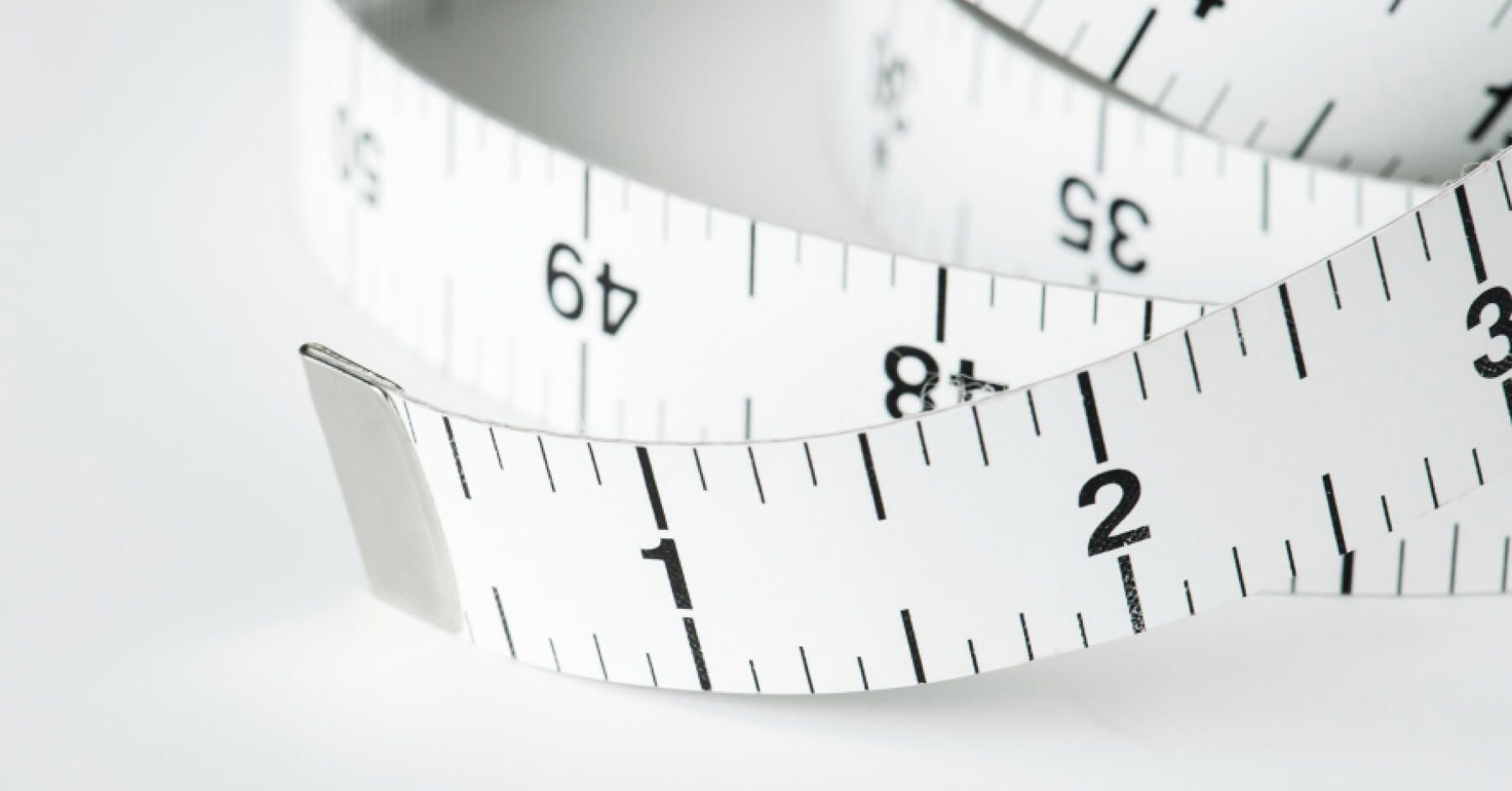 White measuring tape