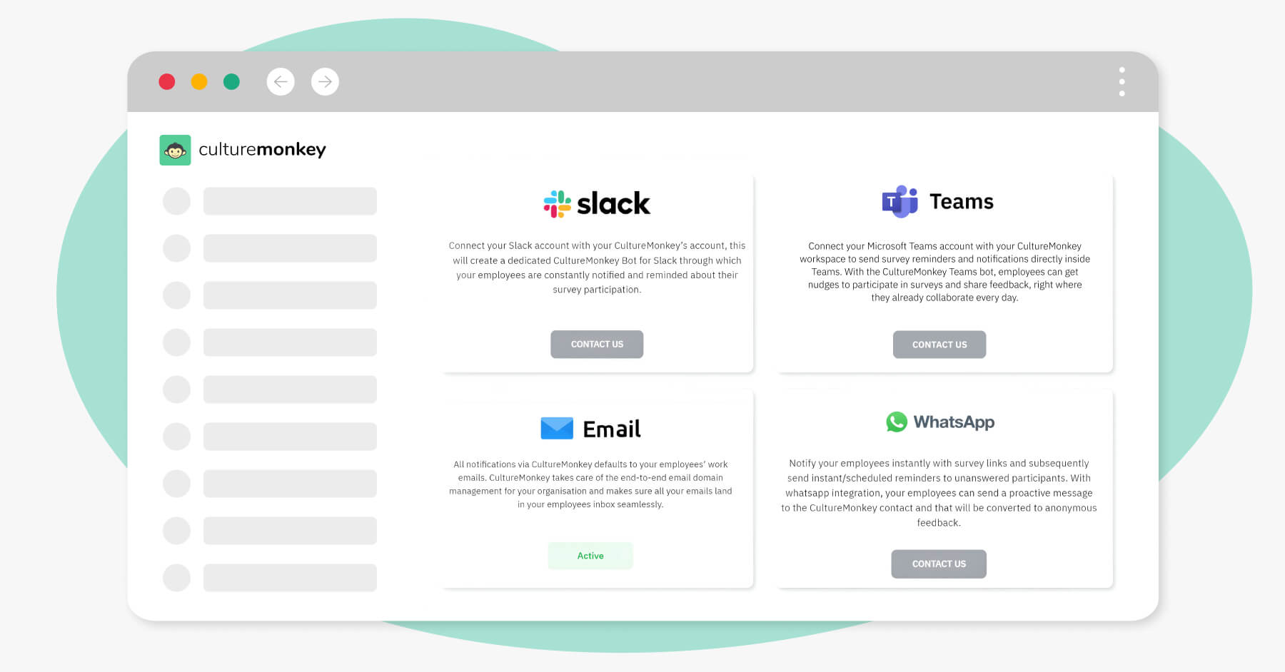 Use the employee’s favorite communication channels