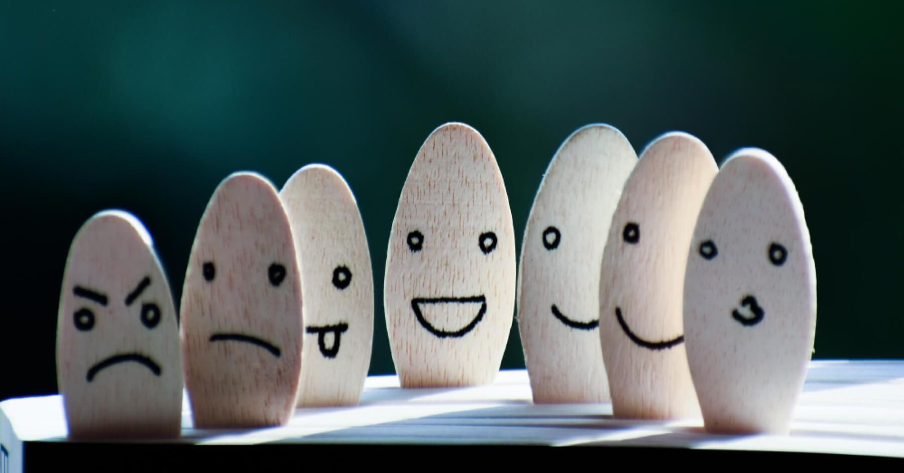 Wooden chips with reaction faces