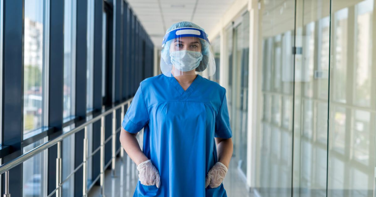 Frontline medical professional