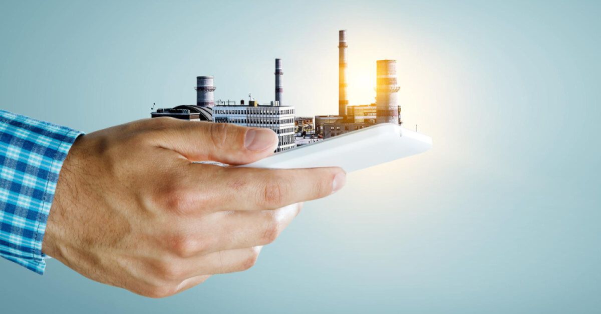 Mobile reflecting manufacturing factory