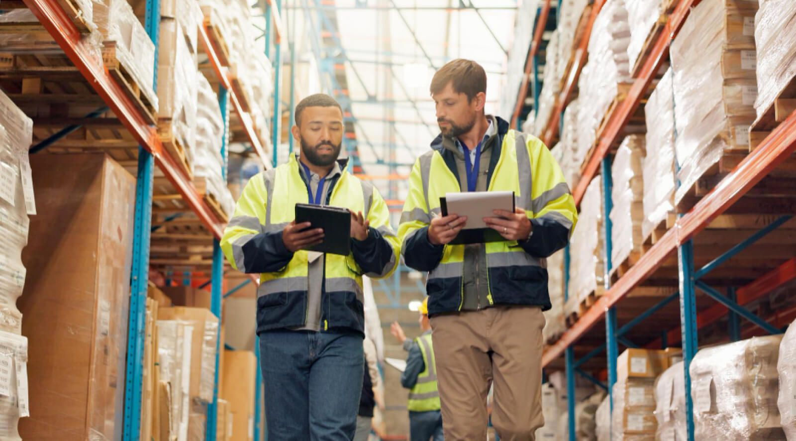 workers communicating with each other 