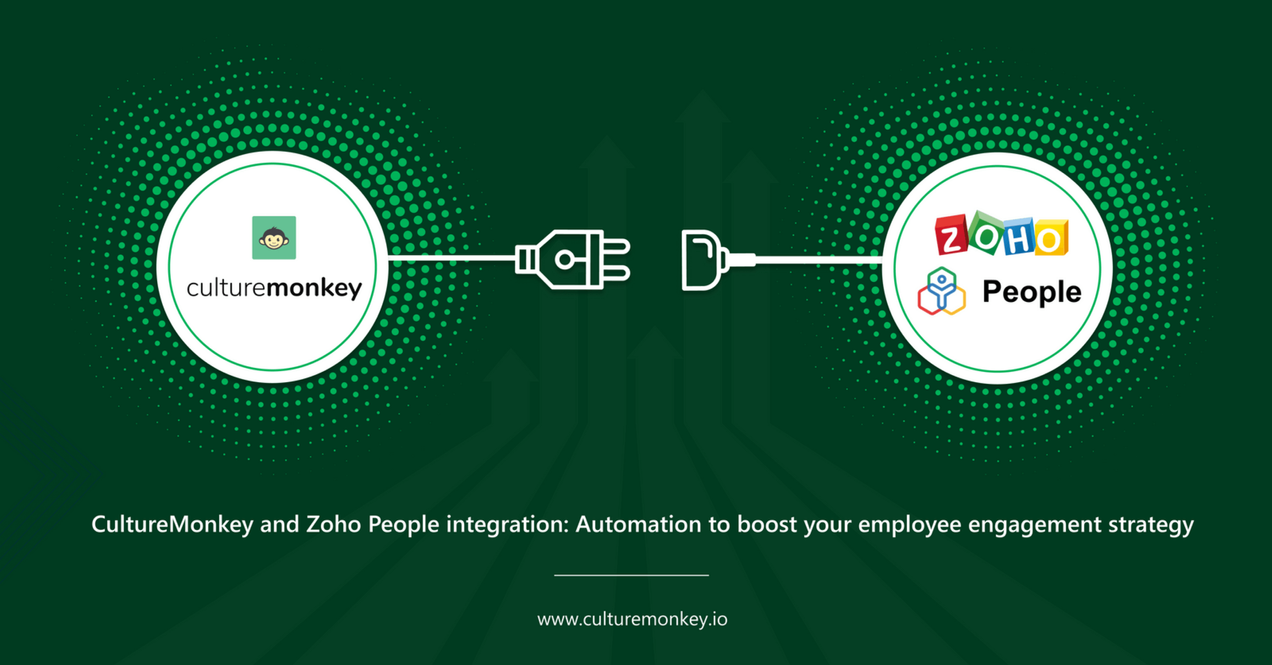 CultureMonkey and Zoho People integration: Automation to boost your employee engagement strategy