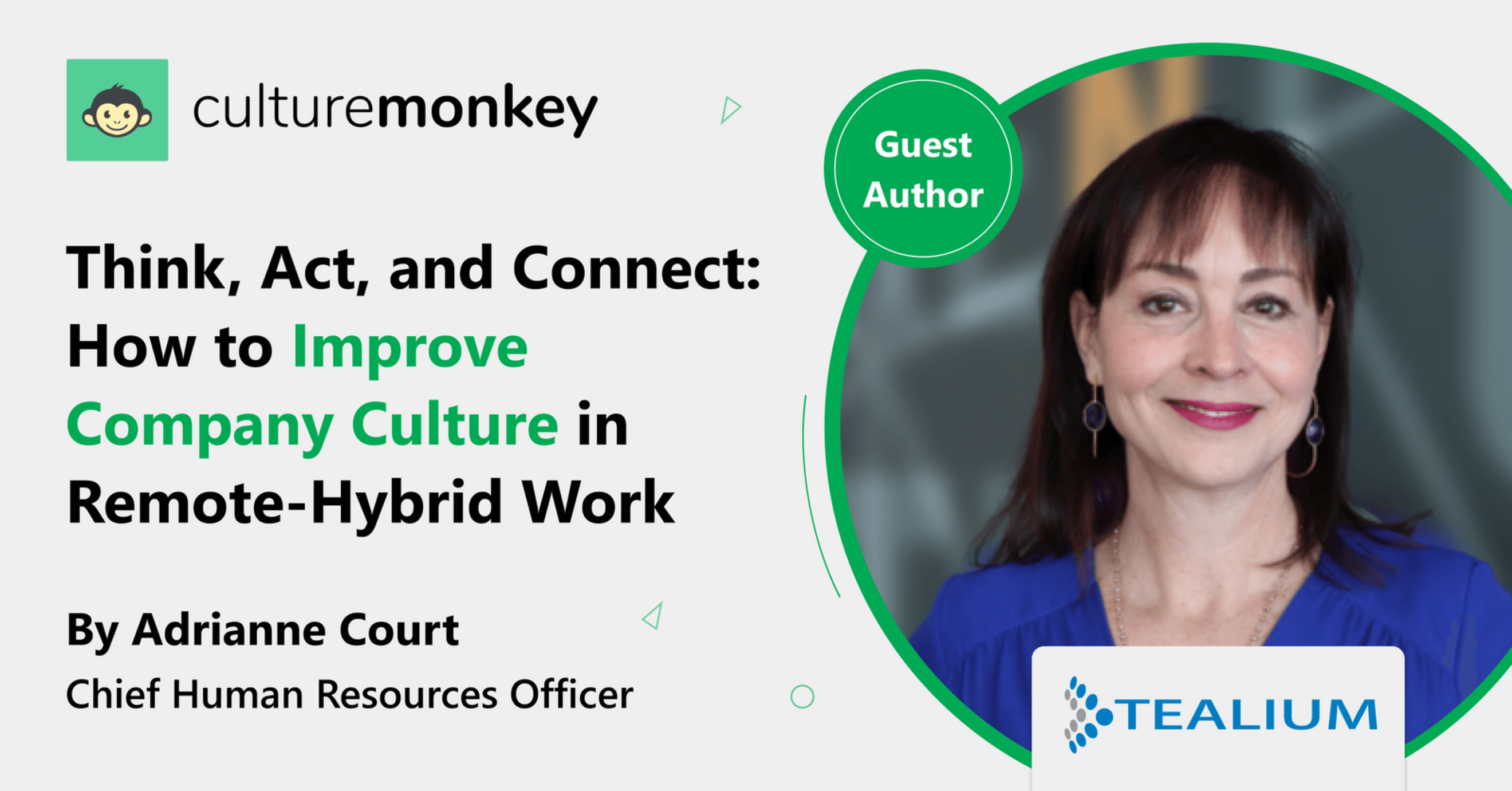 Think, Act, and Connect: How to improve company culture in remote-hybrid work