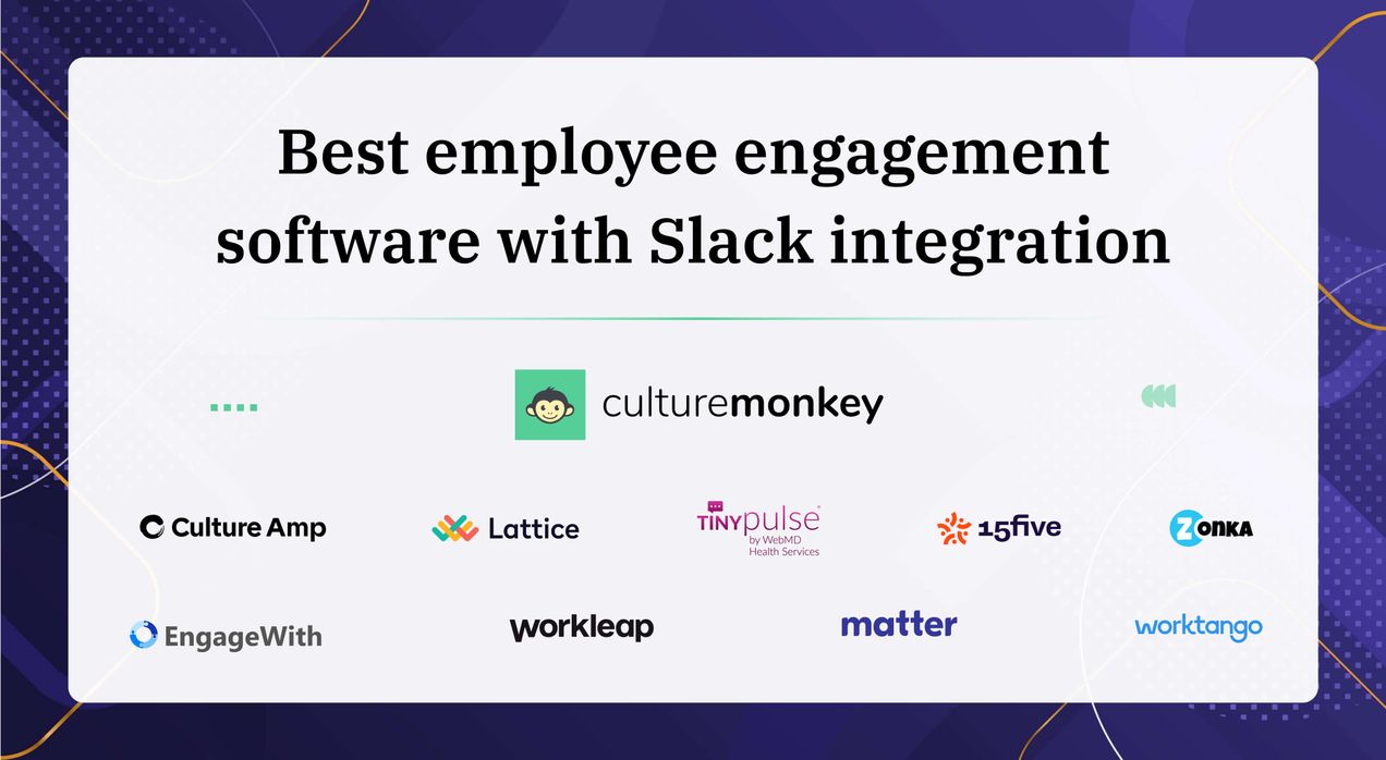 Best employee engagement software with Slack integration
