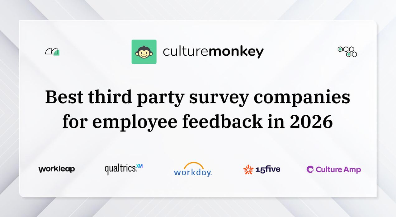 Best third party survey companies for employee feedback in 2026