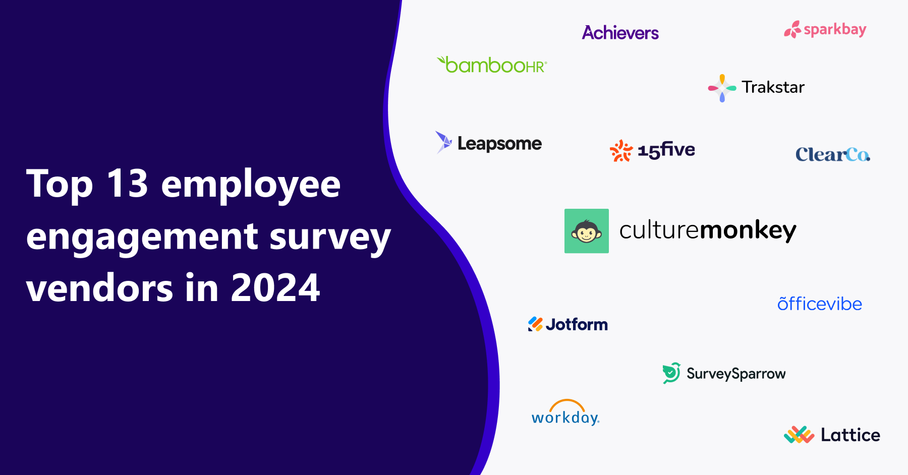 Top 13 employee engagement survey vendors in 2024