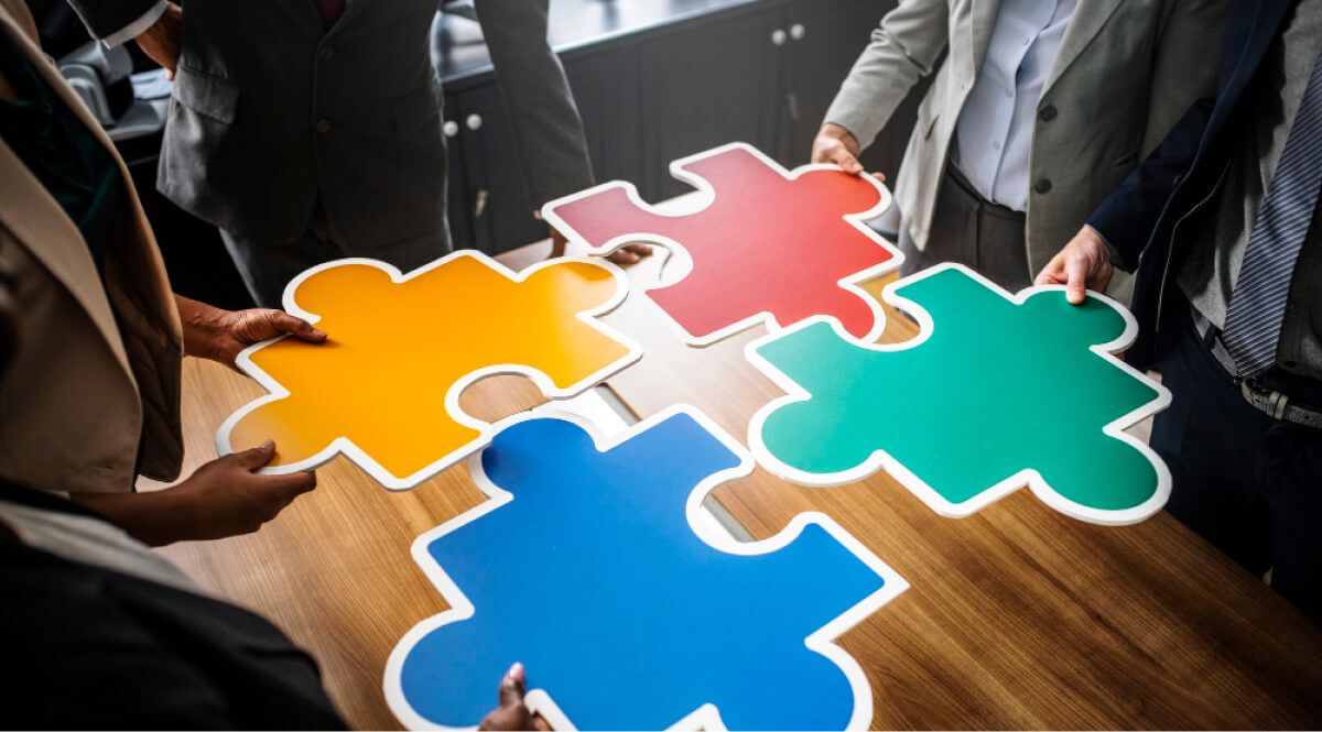 What are the 4 types of collaboration?