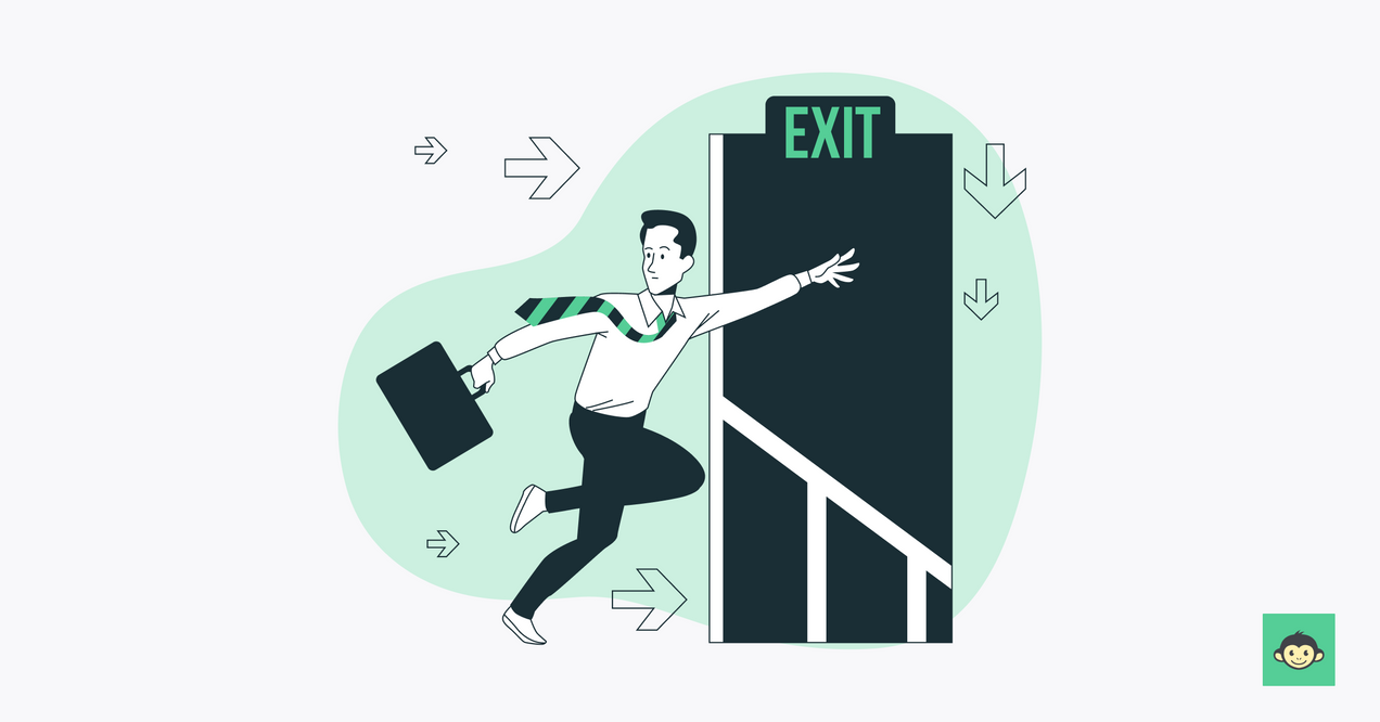 What is employee exit?