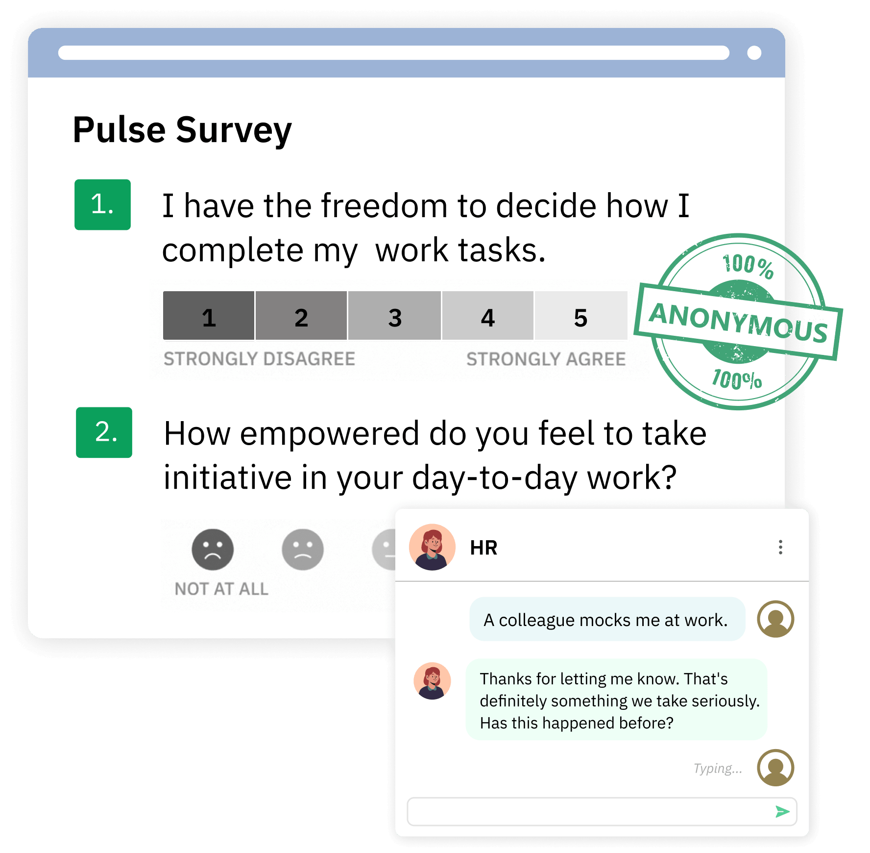 CultureMonkey anonymous survey settings