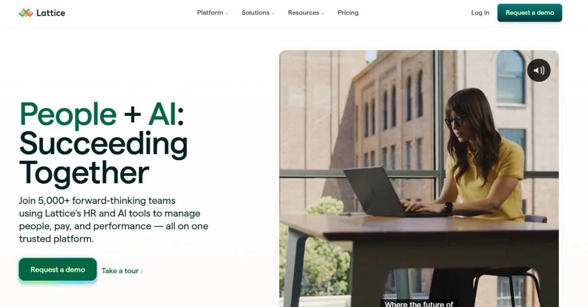 Lattice people platform interface