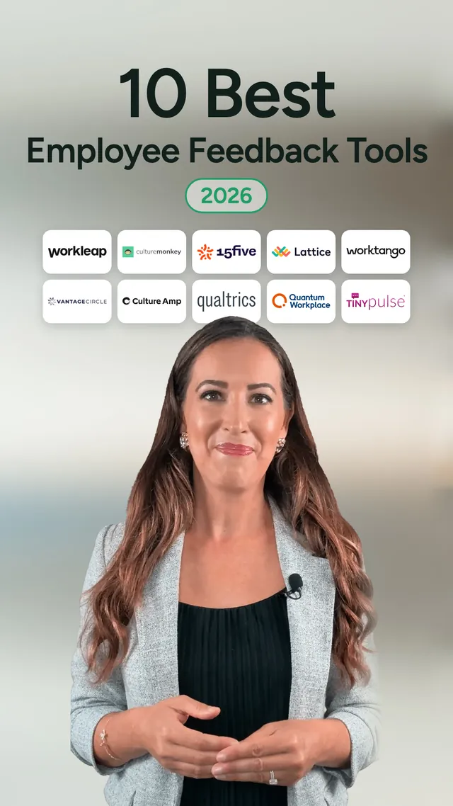 Preview frame of CultureMonkey's short video comparing 10 employee feedback tools