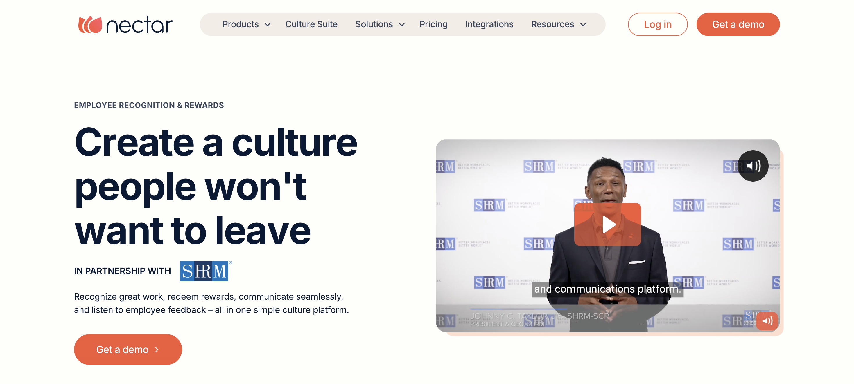Nectar HR product screenshot