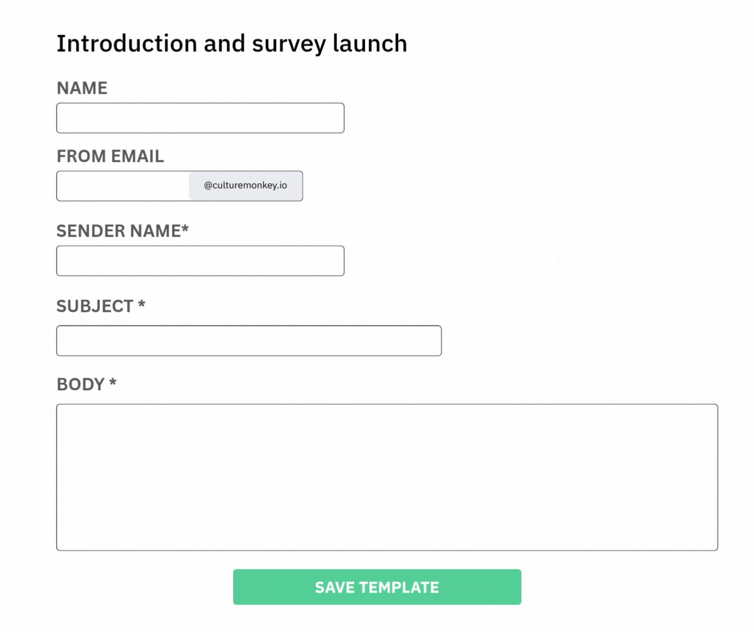 Personalized survey invitations
