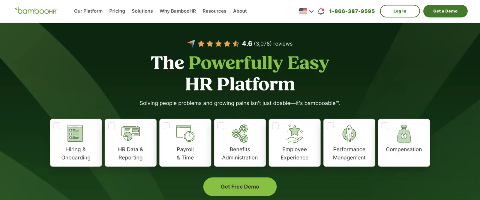 BambooHR - HRIS with employee satisfaction surveys