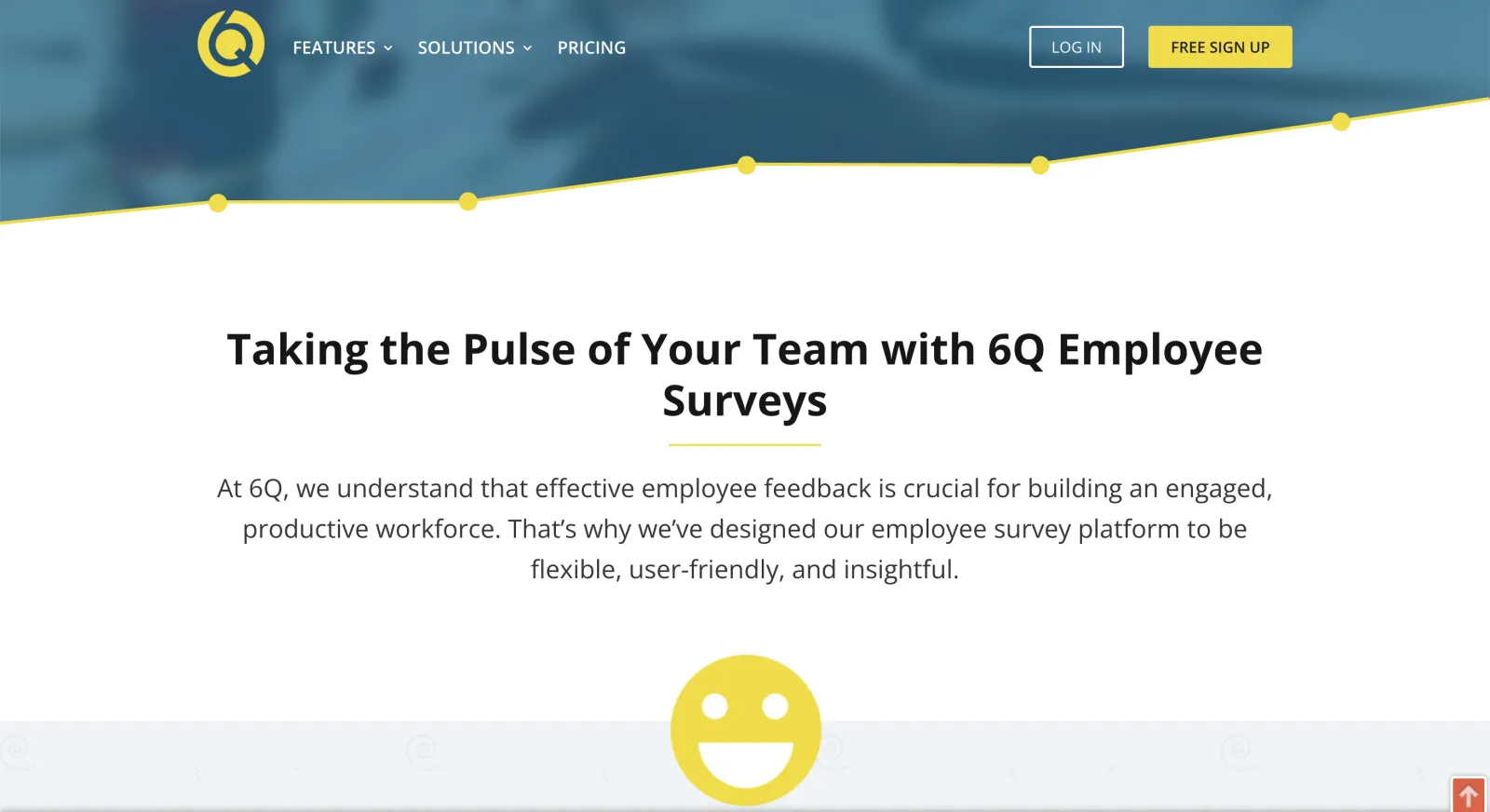 6Q - simple pulse survey and recognition tool