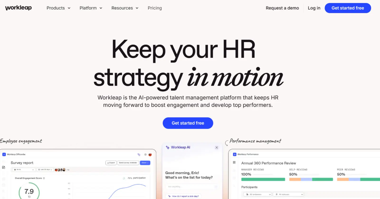 Workleap Officevibe - manager-friendly pulse survey platform