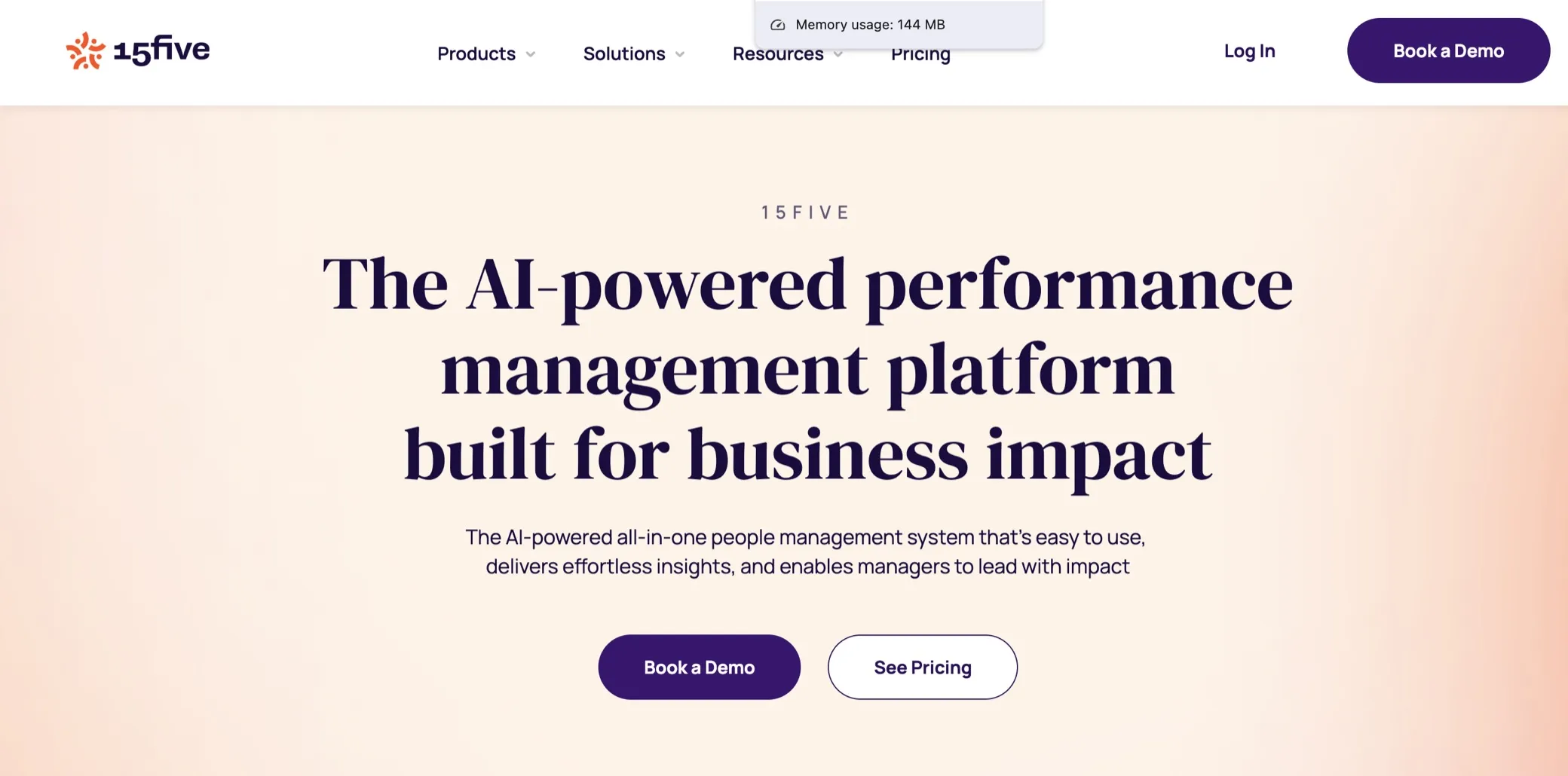 15Five product screenshot