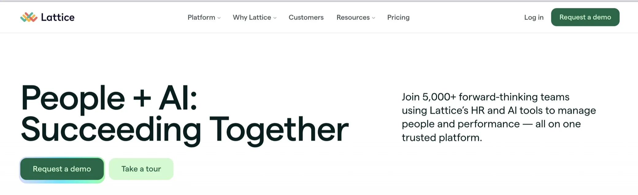 Lattice product screenshot